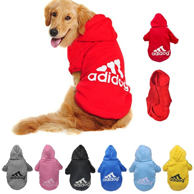 Roupa moletom Premium para cães ADIDOG