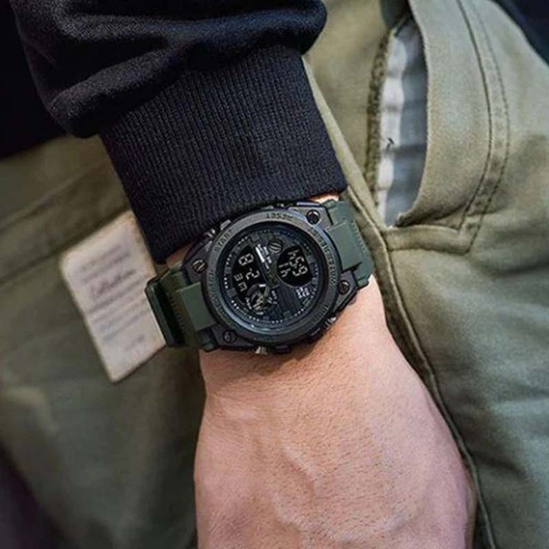 Relógio Masculino Militar Sanda S-Shock XForce